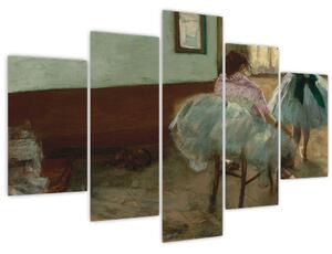 Tablou - Edgar Degas, The Dance Lesson, reproducere (150x105 cm)