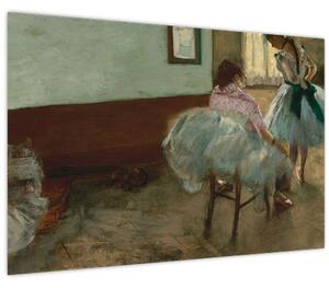 Tablou - Edgar Degas, The Dance Lesson, reproducere (90x60 cm)