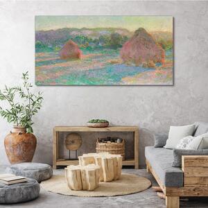 Tablou canvas Căpioare de fân Monet