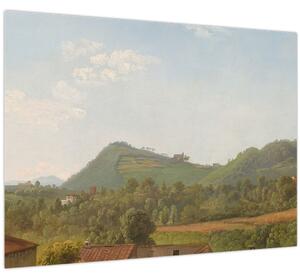 Tablou - Simon Denis, View Near Naples, reproducere (70x50 cm)