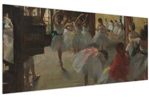 Tablou - Edgar Degas, The Dance Class, reproducere (120x50 cm)