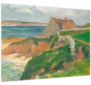 Tablou - Henri Moret, The Island of Raguenez, Brittany, reproducere (70x50 cm)