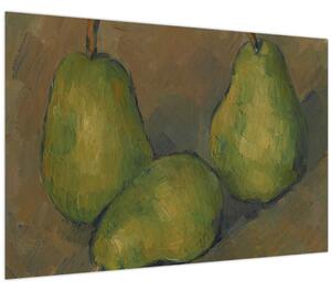Tablou - Paul Cézanne, Three Pears, reproducere (90x60 cm)