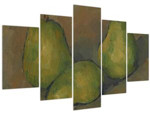 Tablou - Paul Cézanne, Three Pears, reproducere (150x105 cm)