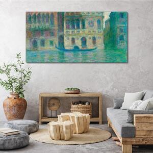 Tablou canvas Veneția Palatul lui Dario Monet