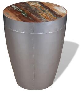 Scaun tip aviator, lemn masiv reciclat
