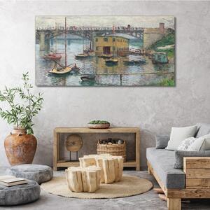 Tablou canvas Podul Argenteuil Monet