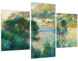 Tablou - Auguste Renoir, View of Monte Carlo from Cap Martin, reproducere (90x60 cm)