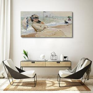 Tablou canvas Plaja Camille Trouville Monet