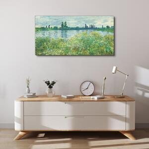 Tablou canvas Seine Vétheuil Monet