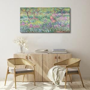 Tablou canvas Grădina de la Giverny Monet