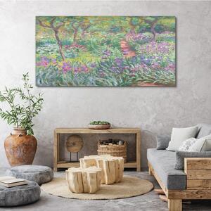 Tablou canvas Grădina de la Giverny Monet