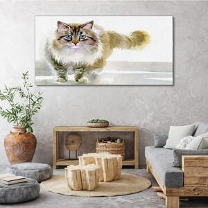 Tablou canvas Pisica animală modernă