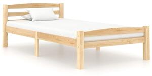 Cadru de pat, 100x200 cm, lemn masiv de pin