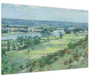 Tablou - Theodore Robinson, The Valley of the Seine, From the Hills of Giverny, reproducere (90x60 cm)