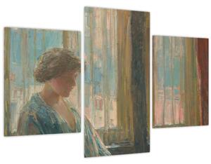 Tablou - Childe Hassam, The New York Window, reproducere (90x60 cm)