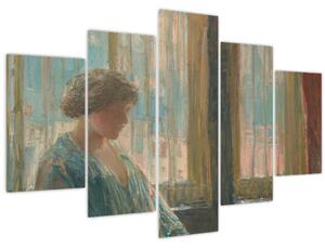 Tablou - Childe Hassam, The New York Window, reproducere (150x105 cm)