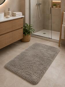Covoraș Universal Antiderapant Comfort, Bej, Mărime 60 100 cm, Poliester, Lungime Fir 20 mm, Grosime Totală 22 mm 60 x 100