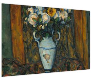 Tablou - Paul Cézanne, Vase of Flowers, reproducere (90x60 cm)