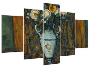 Tablou - Paul Cézanne, Vase of Flowers, reproducere (150x105 cm)