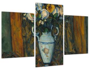 Tablou - Paul Cézanne, Vase of Flowers, reproducere (90x60 cm)