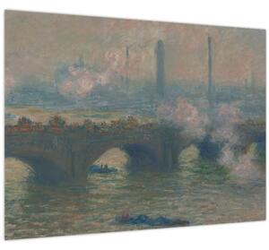 Tablou - Claude Monet, Waterloo Bridge, Gray Day, reproducere (70x50 cm)