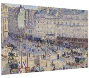 Tablou - Camille Pissarro, The Place du Havre, reproducere (90x60 cm)