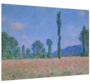 Tablou - Claude Monet, Poppy Field (Giverny), reproducere (70x50 cm)