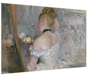 Tablou - Berthe Morisot, Woman at Her Toilette, reproducere (90x60 cm)