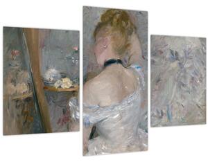 Tablou - Berthe Morisot, Woman at Her Toilette, reproducere (90x60 cm)