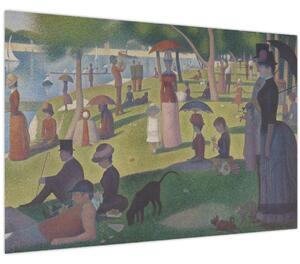 Tablou - Georges Seurat, A Sunday on La Grande Jatte, reproducere (90x60 cm)