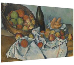 Tablou - Paul Cezanne, The Basket of Apples, reproducere (90x60 cm)