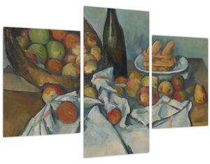 Tablou - Paul Cezanne, The Basket of Apples, reproducere (90x60 cm)