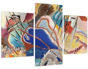 Tablou - Vasily Kandinsky, Improvisation No. 30 (Cannons), reproducere (90x60 cm)