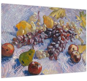 Tablou - Vincent van Gogh, Grapes, Lemons, Pears, and Apples, reproducere (70x50 cm)