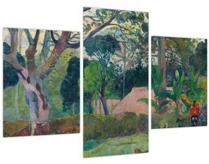 Tablou - Paul Gauguin, Te raau rahi (The Big Tree), reproducere (90x60 cm)