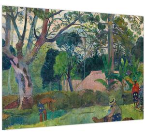 Tablou - Paul Gauguin, Te raau rahi (The Big Tree), reproducere (70x50 cm)