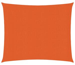 Pânză parasolar, portocaliu, 2x2, m HDPE, 160 g/m²