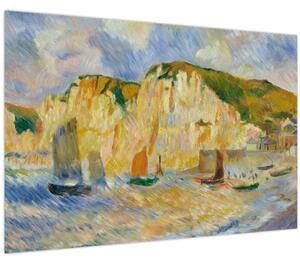 Tablou - Auguste Renoir, Sea and Cliffs, reproducere (90x60 cm)