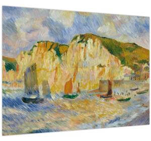 Tablou - Auguste Renoir, Sea and Cliffs, reproducere (70x50 cm)