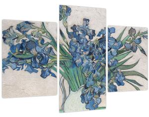 Tablou - Vincent van Gogh, Irises, reproducere (90x60 cm)