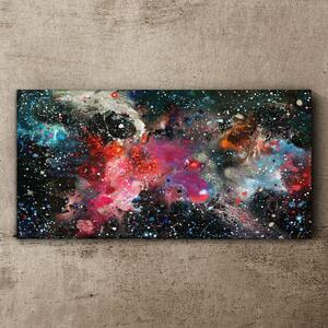 Tablou canvas abstracția cosmosului stelar