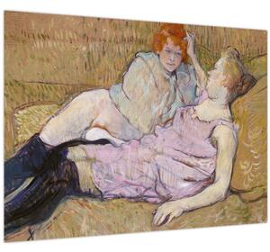 Tablou - Henri de Toulouse-Lautrec, The Sofa, reproducere (70x50 cm)