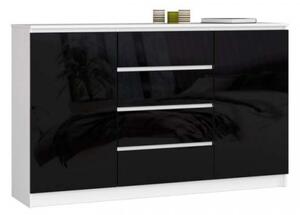 Dresser P99_160 #alb-negru lucios