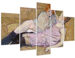 Tablou - Henri de Toulouse-Lautrec, The Sofa, reproducere (150x105 cm)