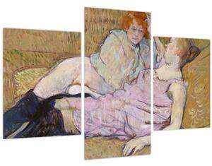 Tablou - Henri de Toulouse-Lautrec, The Sofa, reproducere (90x60 cm)