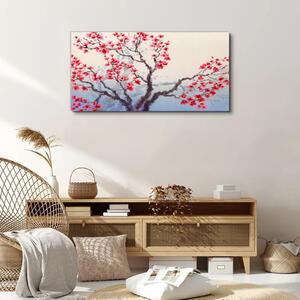 Tablou canvas ramuri de copac flori