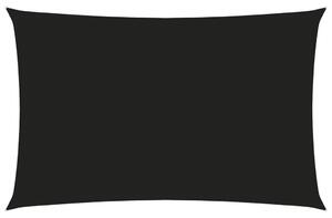 Parasolar, negru, 4x7 m, țesătură oxford, dreptunghiular