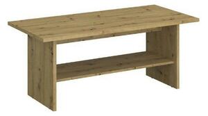 Masuta AYSON, stejar artisan, PAL laminat, 120x57x50 cm
