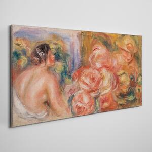 Tablou pe panza Flori de femei abstracte